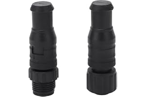 YOSOO HEALTH GEAR Kit Terminatore Maschio Femmina, 2 Pezzi Marino per Terminatori NMEA 2000 M12 Maschio Femmina 5 Pin IP67 Impermeabile per Reti Lowrance