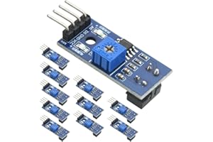 BGTXINGI 10PCS TCRT5000 Infrared Reflective IR Photoelectric Sensor Switch Module 3.3-5V Obstacle Avoidance Barrier Line Track Sensor Module