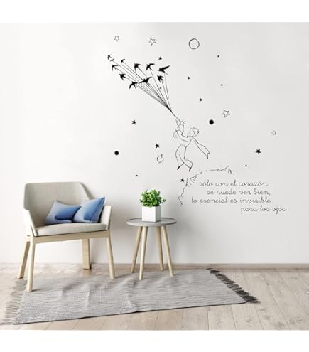 Vinyle Décalcomanie Little Prince Citation « On Ne Voit Bien