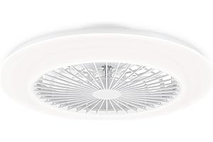 PHILIPS VENTILATORE AMIGO FLAT FAN CEILING IR RD 25W+60W WHITE 929003352501
