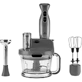 Karaca Pro-Multimax Mutfak Robotu Space Grey 2000 W