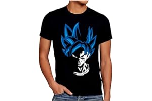 JUL Camiseta Hombre Manga Corta, Goku…