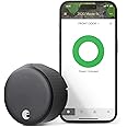 August Home AUG-SL05-M01-G01 August Wi-Fi Smart Lock, (4th Generation), Matte Black