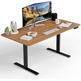 Uprise Height Adjustable Table | Dual Motor | Strong-Balanced-Stable (Nevada Walnut-Black) (180x80 cm)