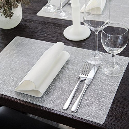 Duni Silikon Tischset granit grey 30×45 cm 6er Pck. (165470) - 2