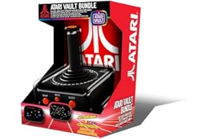 PQUBE Atari Vault Bundle + Usb Joystick - 100 Games