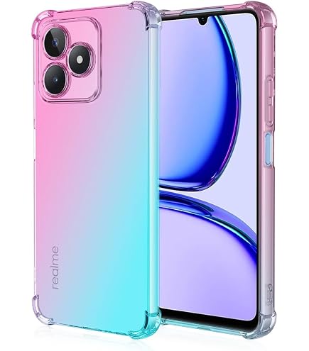 Custodia Cover TPU Protezione Fotocamera Trasparente Morbido per REALME C53 4G