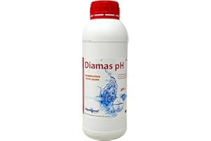 DIASA INDUSTRIAL Ph Plus Piscine – Traitement Ph pour Piscine/Ph+ Liquide 1L et 5L– Permet d’Augmenter Rapidement Le Ph de l’Eau (1L)