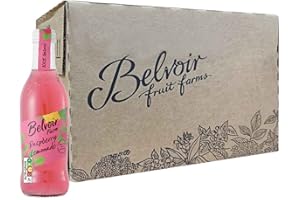 Belvoir Farm Raspberry Lemonade, 250 ml (Pack of 12)