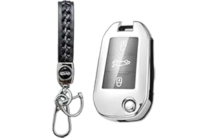 MEDZUK 5 colours: compatible with Opel Corsa F 2019-2022 2023 car key case with key ring accessories