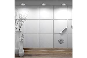 ‎FOLIESEN FoLIESEN - Fliesenaufkleber 20x20 cm | Selbstklebende Fliesen-Folie für Bad & Küche | entfernbare Klebe-Folie für Wandfliesen Küchenrückwand & Bordüren | 60 Klebefliesen, Dekor White Marble