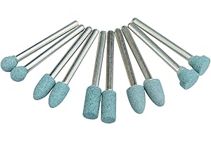 LUO KE Rotary Mounted Stone Grinding Tool - 2 Sets of Silicon Carbide Grinding Stone Kit for Glass, Metal,Ceram Polishing
