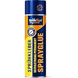 Colla Spray extraforte 500 ml di adesivo universale per un forte legame - per l'incollaggio di rivestimenti per teste, schium