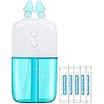 ronfnea Nasal Irrigation System with 30 Saline Packets – Dual Speed and Auto Waste Collection – Portable and Travel-Friendly Nasal Irrigator – Nasal Cleaner for Sinus Relief Nasal Rinse Machine