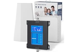 ‎ORBOCOM ORBOCOM Handy Signalverstärker für Haus und Büro Mobilfunk Verstärker für Alle Europäischen Netzbetreibern, 5G 4G 3G LTE GSM Repeater Bänder 1/3/7/8/20/28, Bereich Bis Zu 400 Quadratmete