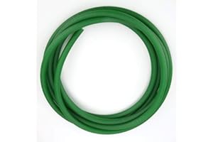 MARHYNCHUS Courroie ronde en uréthane haute performance Courroie ronde en polyuréthane PU à rugueuse pour transmission d'entraînement vert(10mm*3m)