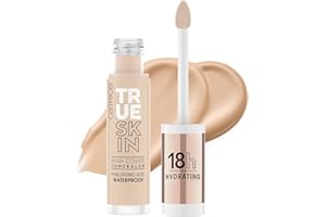 ‎CATRICE Catrice True Skin High Cover Concealer, Nr. 010, Nude, Anti-Pickel, feuchtigkeitsspendend, natürlich, für trockene Haut, vegan, ölfrei, wasserfest, ohne Alkohol, 1er Pack (4.5ml)