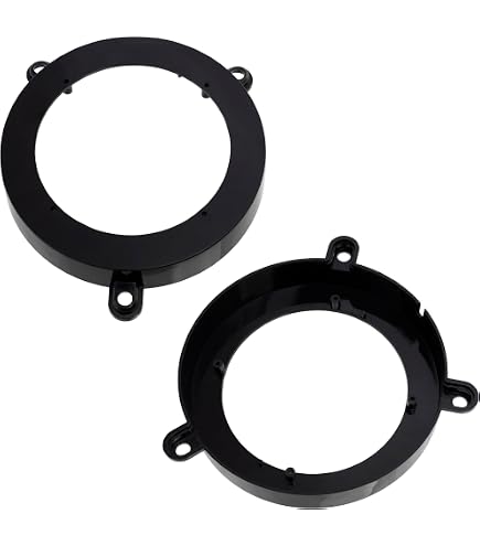 Kit De 2 Entretoises Pour Haut-parleur | Diamètre 165 Mm | Compatible Mercedes Classe C W203 Et CLK W209 | Référence RAS3407