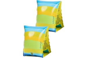 Braccioli per Bambini Limmys – Sicuri e Comodi per Bimbi da 1 a 6 Anni – Braccioli Morbidi e Resistenti per Nuotare – Per Maschi e Femmine