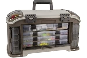 ‎PLANO Plano 137401 von Rack System 3700 Angelbox, mehrfarbig, 40,6 x 30,5 x 43,8 cm, 2,7 kg, Graphit/Sandstein