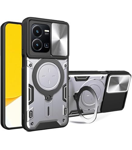 Handyhülle Für Vivo Y22s (6,55 Zoll) – Transparent + Schwarz, TPU Silikon, Mit 2x Gehärteter Displayfolie