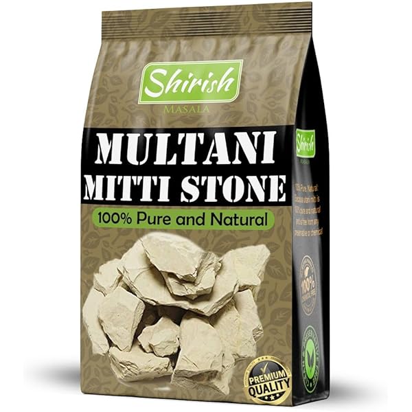 NATURENEST Pure and Natural Multani Mitti Stone (2 Kg
