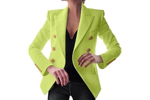 HANXIULIN - Elegante traje de negocios para mujer, de dos piezas, de cuadros, corte ajustado, con blazer, suave y agradable al tacto, uso diario