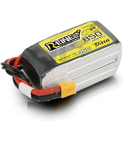 Batterie Lipo Tattu 4S 2300mAh 14.8V 75C - Connecteur XT60 - Pour Drone FPV Racing