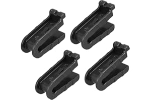 A ABSOPRO Adaptador De Brazo De Limpiaparabrisas Delantero Universal Tipo C Negro (Paquete de 4)