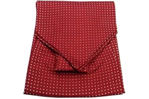 Avantgarde Ascot Uomo a Pois in Seta Made in Italy Colori e Misure a Scelta