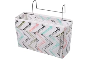 Croselyu Multifunctional Bedside Hanging Bag - Home Clutter Sorting Storage Basket for Bedside, College Dormitory (Green) (StyleA)