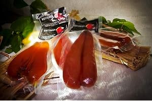 INKE 5 x 180 gr - Bottarga in baffe prodotte da Pino Spanu, a Cabras. Sardegna