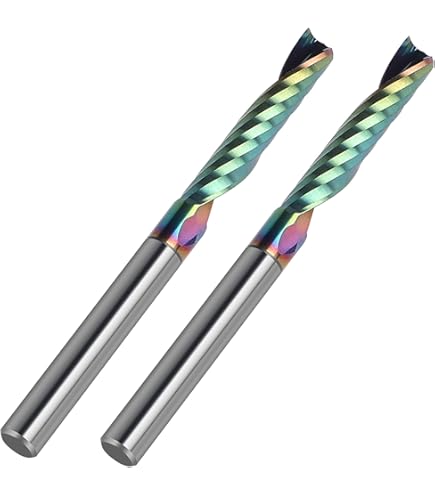 Fresa A Spirale 3 Flauti &Oslash;6mm - In Carburo Di Tungsteno Per CNC