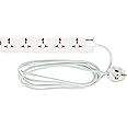 Geepas 5 Way Extension Socket 13A - Extension Lead Strip With Led Indicators | Extra Long Cord With Over Current Protected | Ideal For All Electronic Devices | 2 Years Warranty