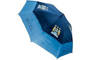 MANCHESTER CITY F.C. Manchester City Tour Vent Golf Umbrella - Sky/Blue