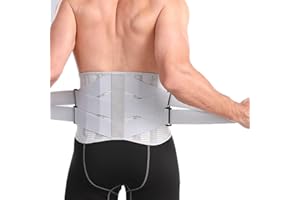 USUN Fascia Addominale Fascia Lombare -Tenersi al caldo in inverno Cintura Lombare di Sostegno-Protezione Addominale e Lombare-Elastico con Chiusura in Velcro