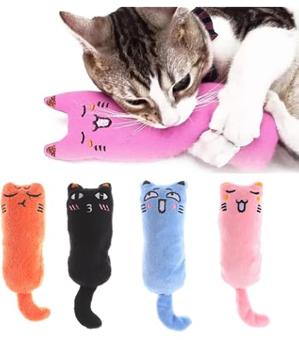 Sucettes à L'herbe à Chat Pour Chatons - Lot De 3 Avec Vitamines | Jouet Mâchouillable Sain