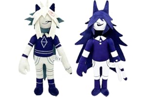 Seksui Fundamental Paper Education Plush, 13.7" Miss Circle Plush Oliver Plush, 2024 New Fundamental Paper Education Plush Soft Stuffed Figure Doll for Kids, Christmas Choice for Boys Girls-2PCS