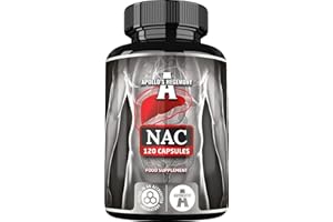 NAC 500 mg - N-Acetyl L-Cysteine 120 Vegan Capsules - 4 Month Supply - Amino Acid Dietary Supplement to Support Liver Function and Antioxidant Levels - by Apollo's Hegemony