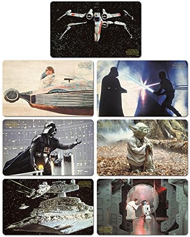 Logoshirt Set of Breakfast boards Star Wars - Set of 7 space chopping boards - original licensed product