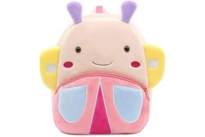 ISIYINER Kids Cartoon Backpack Toddler Children School Bag Cute Cartoon Animal Preschool Rucksack Gift for Children Boys Girls