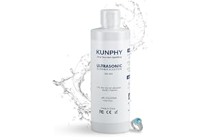 KUNPHY Jewelry Cleaner, Ultrasonic Cleaner Solution 4 oz(120ml) | Remove Stains, Gentle Formula, Highly Concentrated, Jewelry Cleaner for Gold, Silver, Rings and Platinum Diamonds