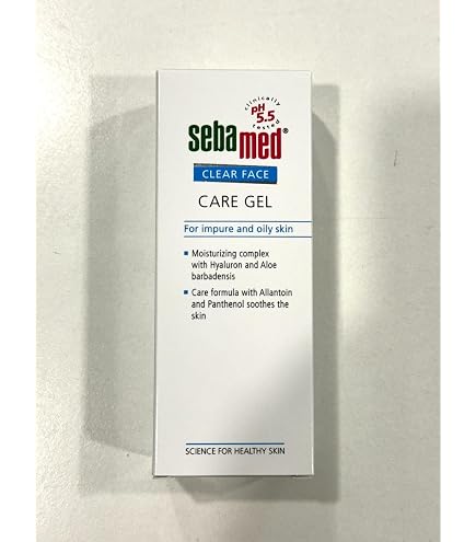 SEBAMED Clear Face Care Gel (50mL) with Aloe Vera and Hyaluronic Acid for  Impure and Acne Prone Skin - Made in Germany: Buy Online at Best Price in  UAE - Amazon.ae