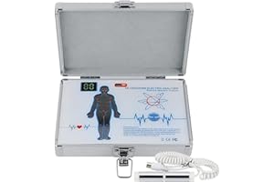 HKJPLVF Quantum Resonance Magnetic Analyzer, Quantum Computer Analyzer System, Resonance Health Body Analysis with Multilingual Supporting and Dynamic 3D Analysis, for Health Analysis