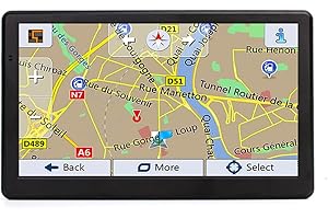 GT HITGX Truck Sat Nav uk, 7 inch Sat Navs for car uk 2024, Motorcycle Sat Nav, Satnav Support Postcode Search, Voice Guidance, Speed Camera Alert, Lane Guidance Assist (X20-1)