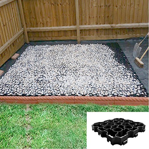 7ft x 3ft Shed Base - 21 x TruePave Environmentally Friendly Plastic ...