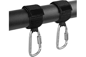 BelleFlair 2 Pack Electric Scooter Accessories Multipurpose Hook Hanger, E Scooter Carabiner For Hanging Helmet And Bags, Utv Hook Accessory