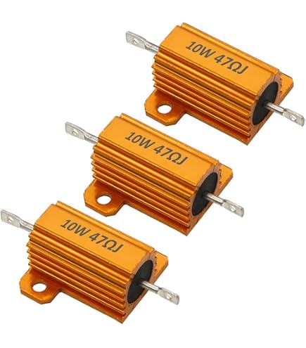 2 Unidades De 100 W Y 100 Ohmios, Carcasa De Aluminio Bobinado, Resistencia Montada En Chasis (pack De 2