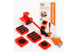 HYDROGELIX Elevador de Muebles con Ruedas para Muebles Ligeros12 Ruedas para Mover Muebles sin Esfuerzo Elevador Muebles, Patines Deslizadores para Muebles, Levantador de Muebles Regalo y Garantía 4 años