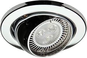 KNIGHTSBRIDGE ML, LE04C1 - Die CastTilt Low Voltage 50W Eyeball Downlight - Chrome